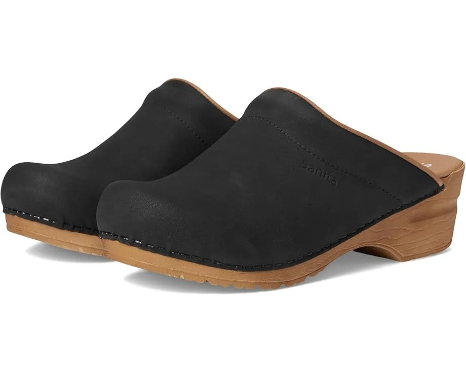 Веганские сабо Sanita Vegan Ellis из переработанных материалов