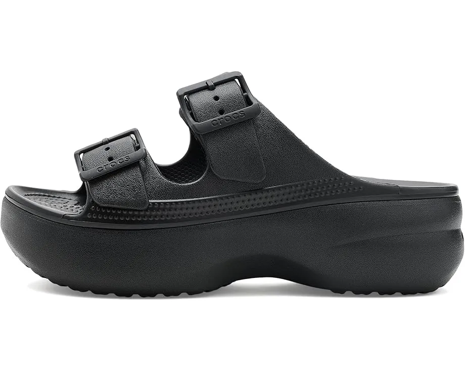Сандалии Crocs Saturday на платформе с регулируемыми ремешками
