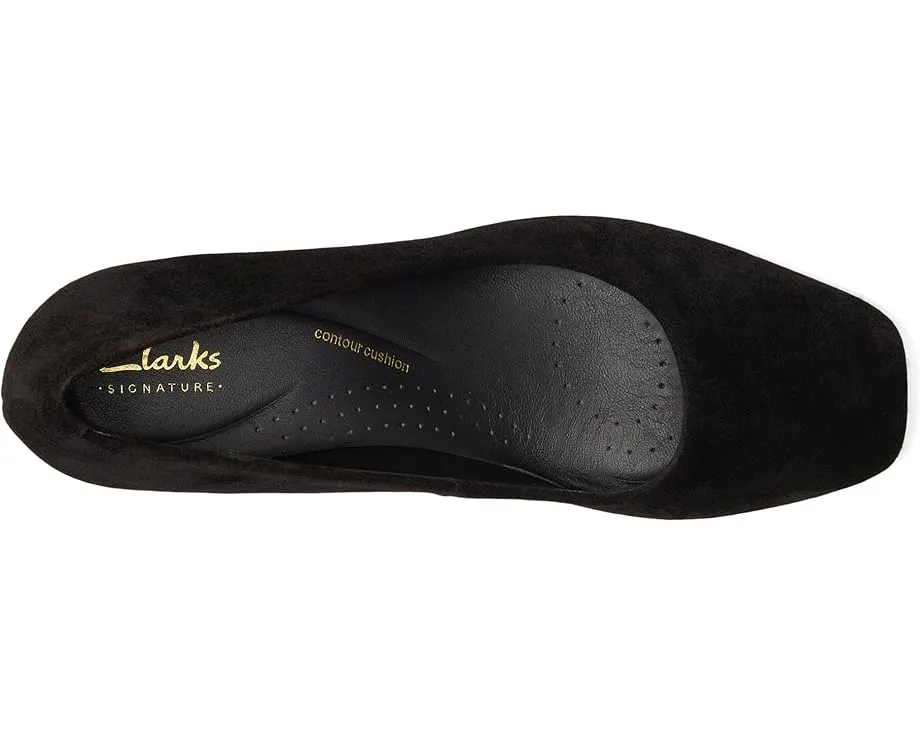 Туфли Clarks Fernie Court с квадратным носком и стелькой Contour Cushion
