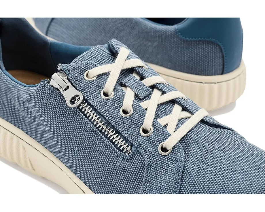 Кроссовки Clarks Caroline Echo с боковой молнией и противоскользящей подошвой