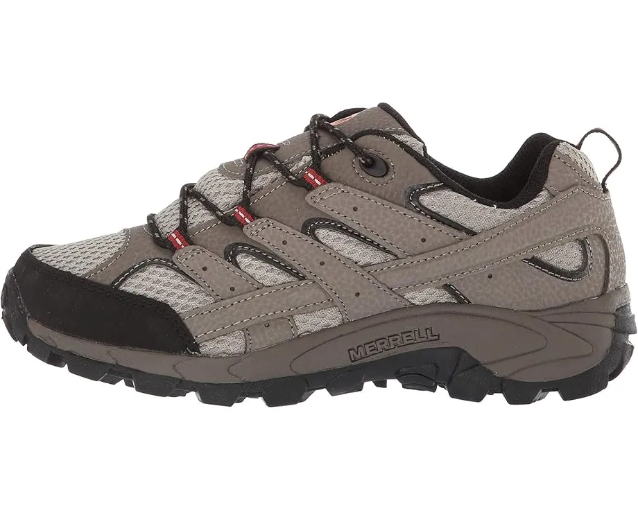 Merrell Kids Детские кроссовки Moab 2 Low Lace с водонепроницаемым верхом