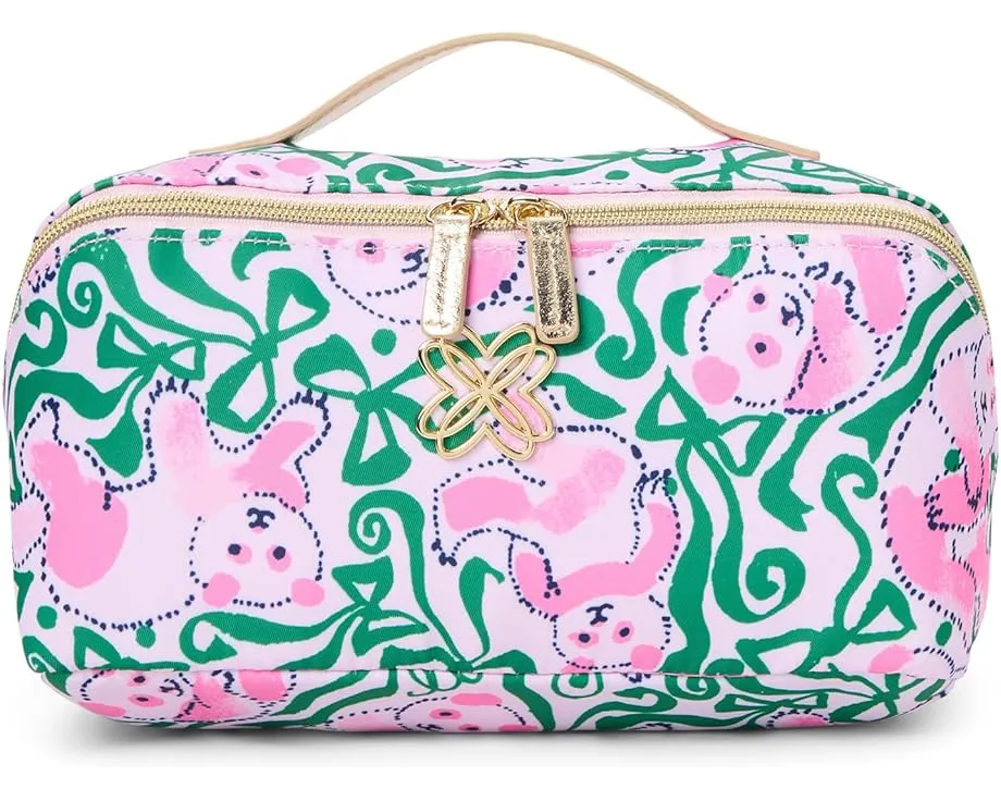 Косметичка Lilly Pulitzer Josee Pouch с отделениями и ручкой