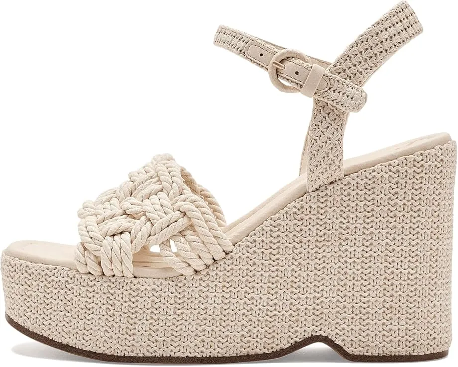 Босоножки-клинья Jackie с плетеным верхом и регулируемым ремешком Circus NY by Sam Edelman