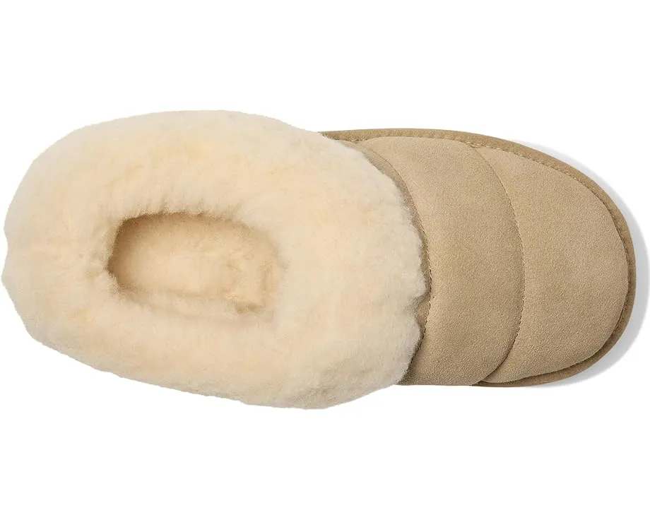 Уютные тапочки Bearpaw Ari из замши с подкладкой из овчины
