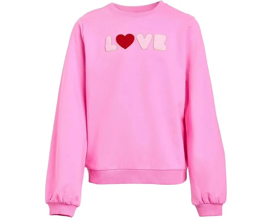 Детский свитшот Janie and Jack Love Sweatshirt с вышивкой