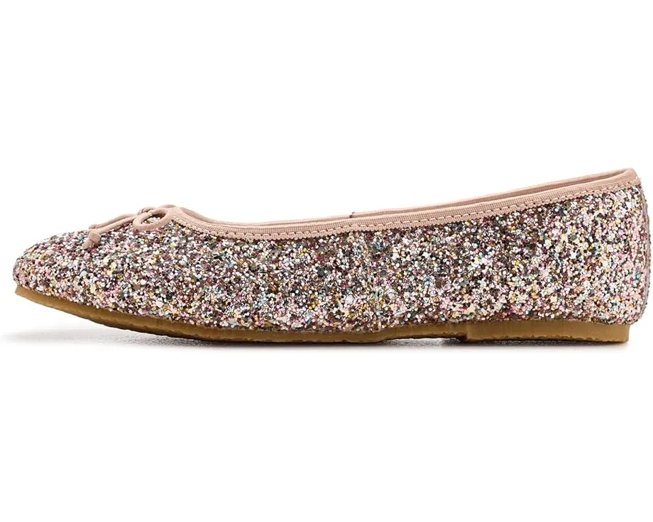 Балетки L'Amour Shoes Kids Victoria с блестками и бантом