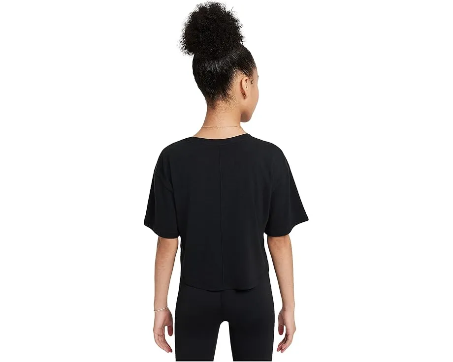 Футболка Nike Kids One Relaxed Dri-FIT с коротким рукавом и свободным кроем