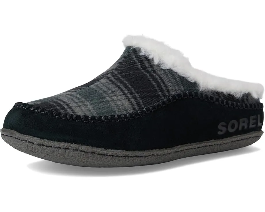 SOREL Falcon Ridge II утепленные домашние тапочки из замши с шерстяной подкладкой