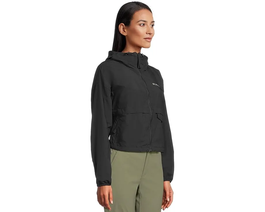 Короткая ветровка Columbia Spire Valley с защитой UPF 50 и капюшоном