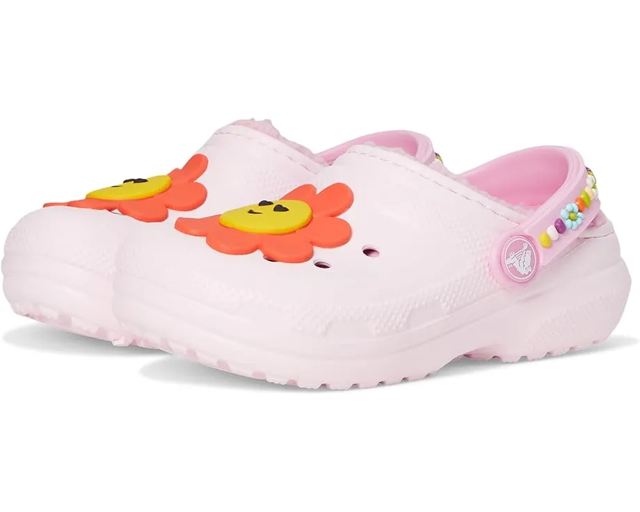 Детские кроксы Crocs Kids Classic Lined с меховой подкладкой