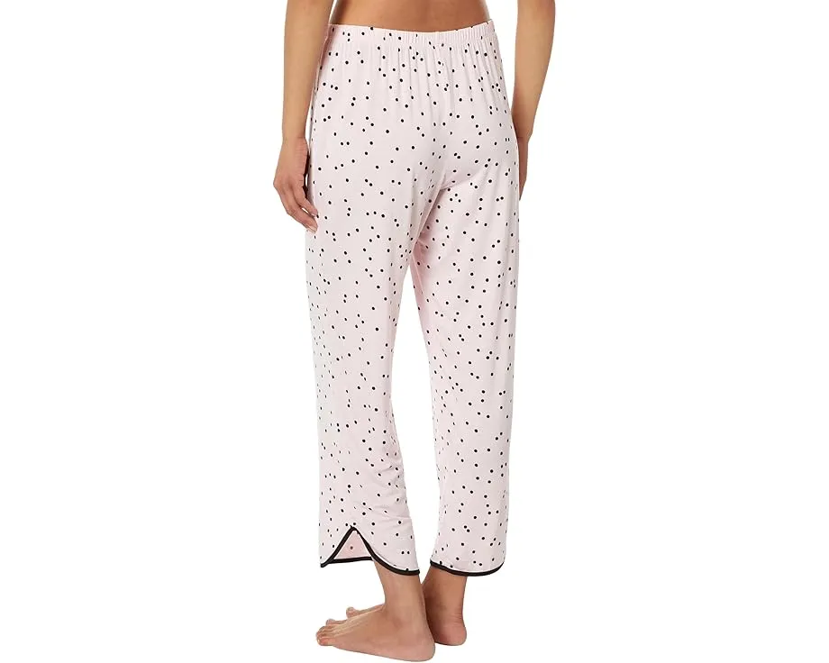Комплект пижамы Kate Spade New York Scattered Dot с укороченными брюками