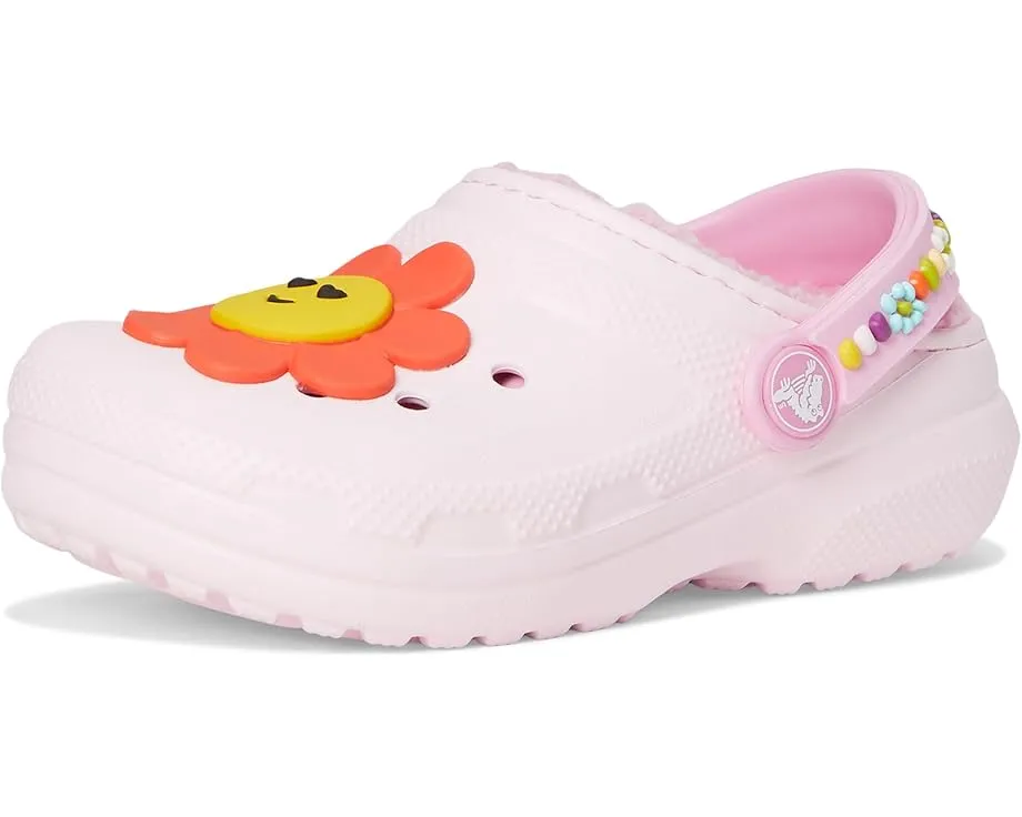 Детские кроксы Crocs Kids Classic Lined с меховой подкладкой