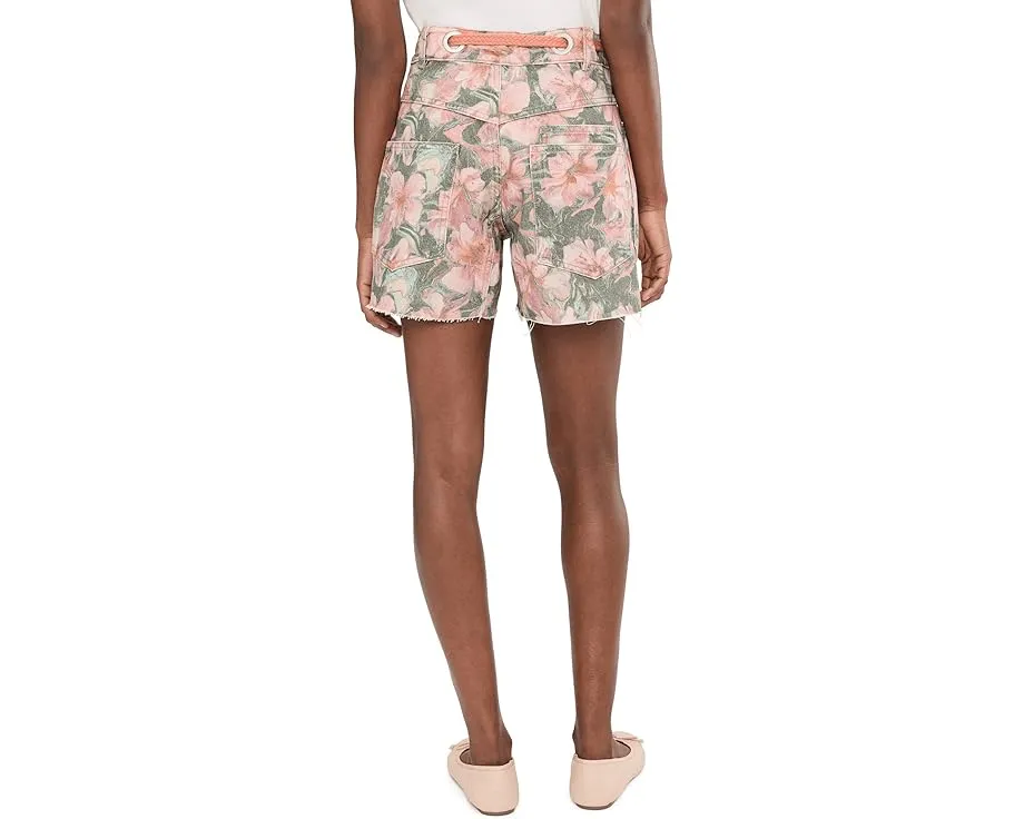 Шорты Moxie Printed с широким кроем и большими карманами Free People