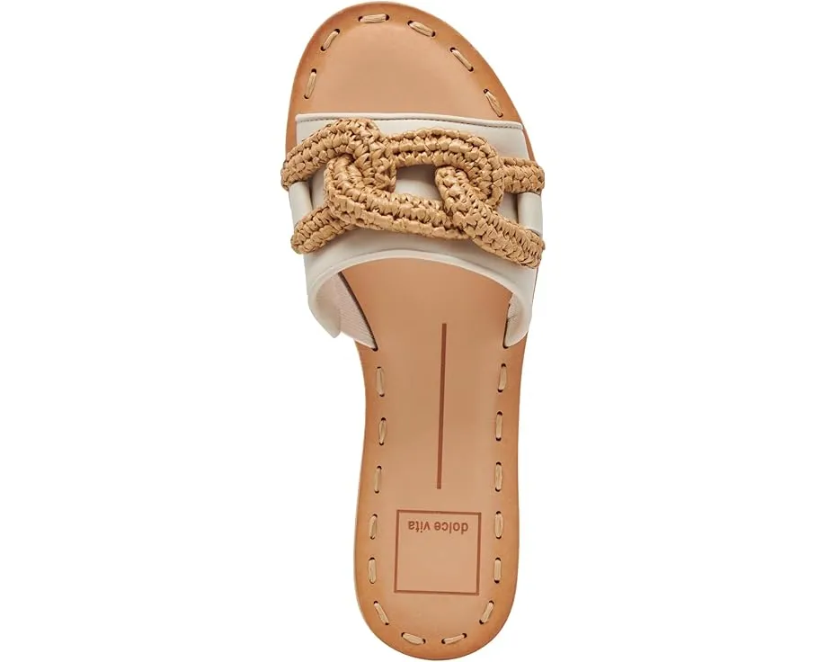 Сандалии Dolce Vita Desa с плетеным акцентом и стелькой из переработанного льна