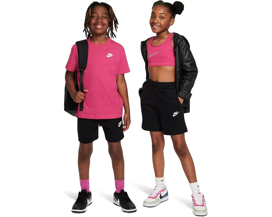 Nike шорты Club Knit Shorts 6 дюймов с поясом на резинке