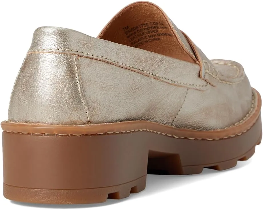 Мокасины Born Carrera из мягкой замши с классическим дизайном пенни лофера