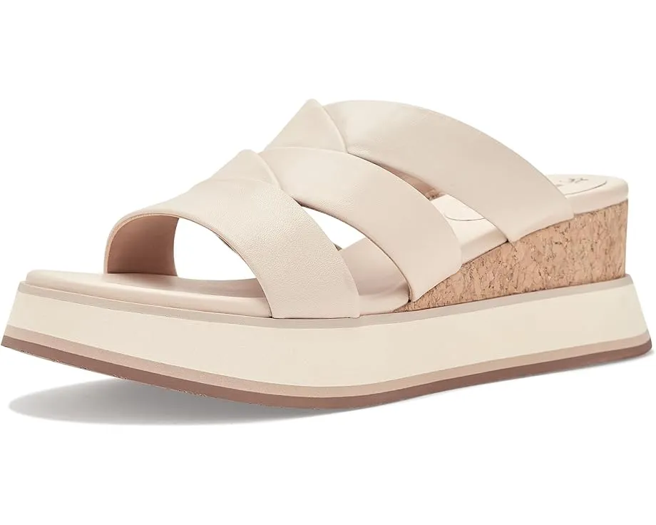 Сланцы Johnston & Murphy Colleen Triple Band Slide на клиновидном каблуке