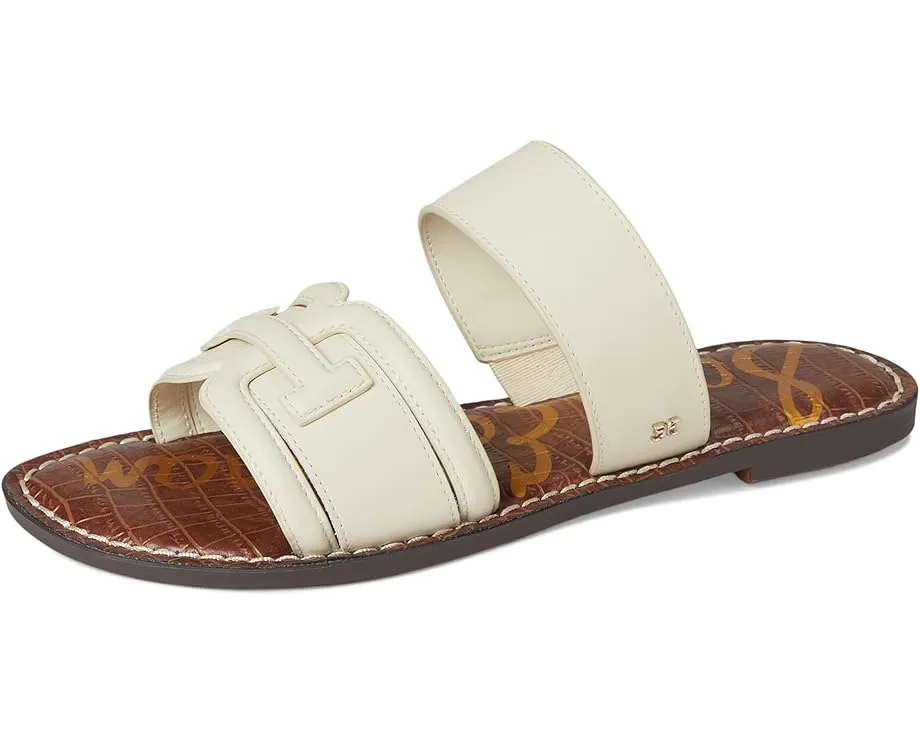 Сандалии Sam Edelman Gabi с двумя ремешками из кожи и логотипом