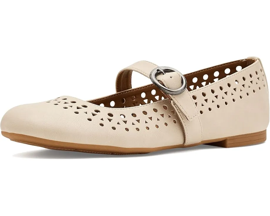 Балетки Tiara в стиле Mary Jane с перфорацией от EuroSoft