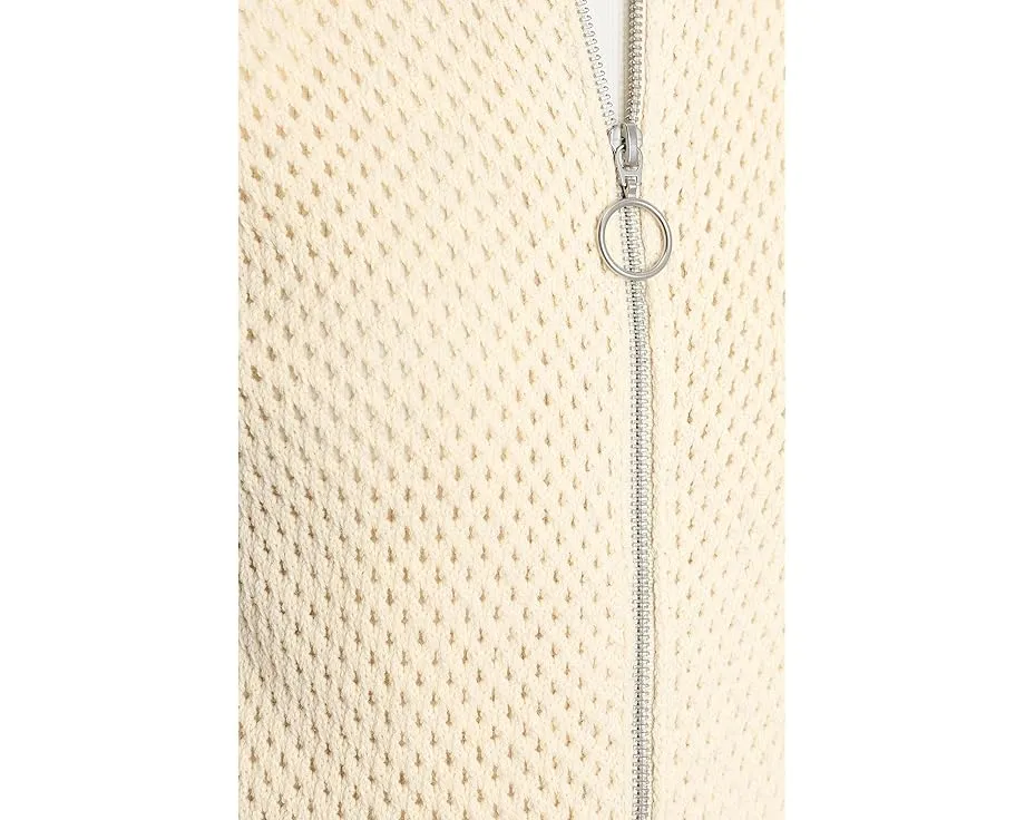 Кардиган Zip Front Mesh с молнией NIC+ZOE