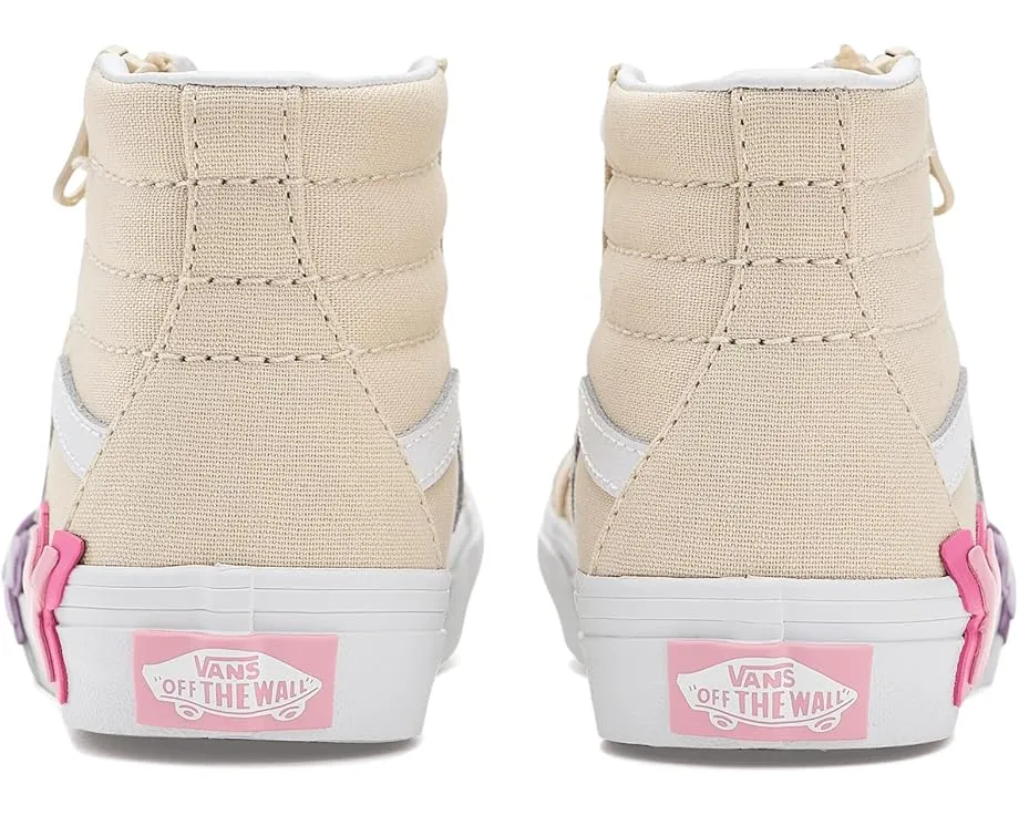 Детские кроссовки Vans Kids SK8-Hi Reissue Zip Butterfly на шнуровке с молнией