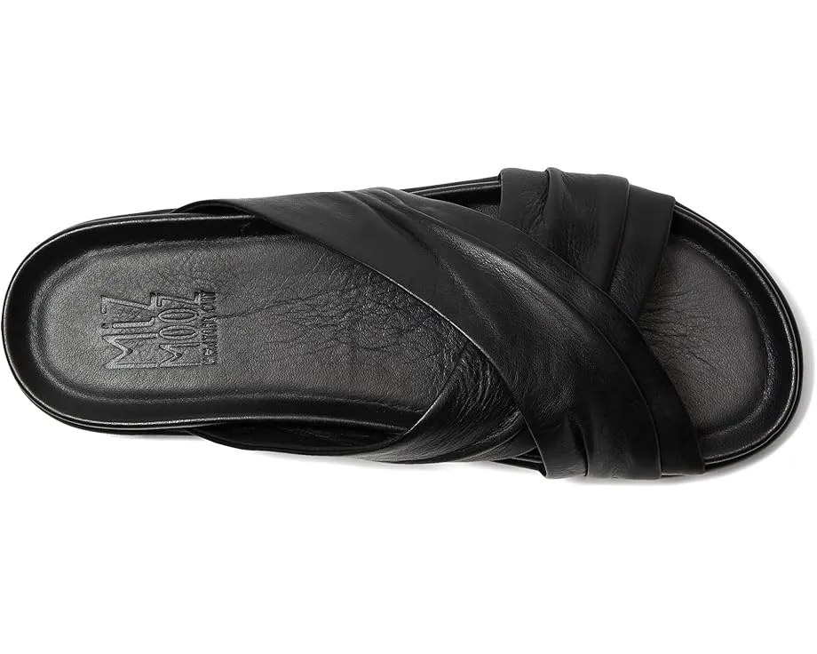 Сандалии-слипоны Miz Mooz Talisa с открытым мысом из премиальной кожи