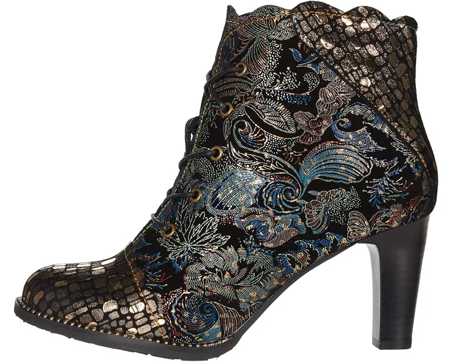 Ботинки Glitterail с шнуровкой и принтом пейсли от L'Artiste by Spring Step