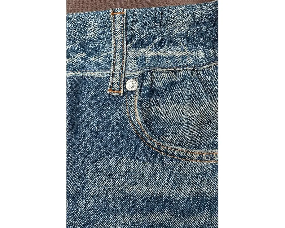 Шорты AllSaints Asher Terry из махровой ткани синие