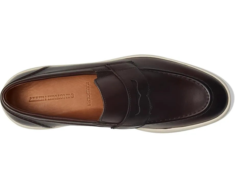 Слипоны Allen Edmonds Randolph 2.0 Slip-on Sneaker из кожи с эластичными вставками