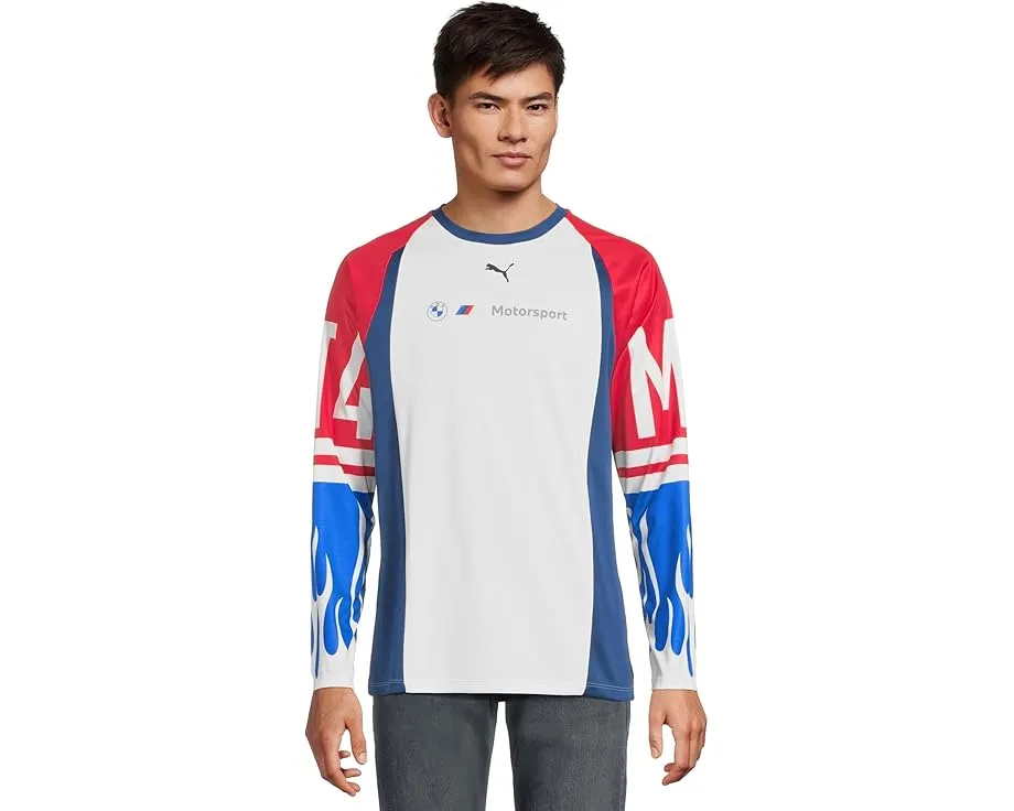 PUMA Футболка BMW M Motorsport Lifestyle с принтом и свободным кроем