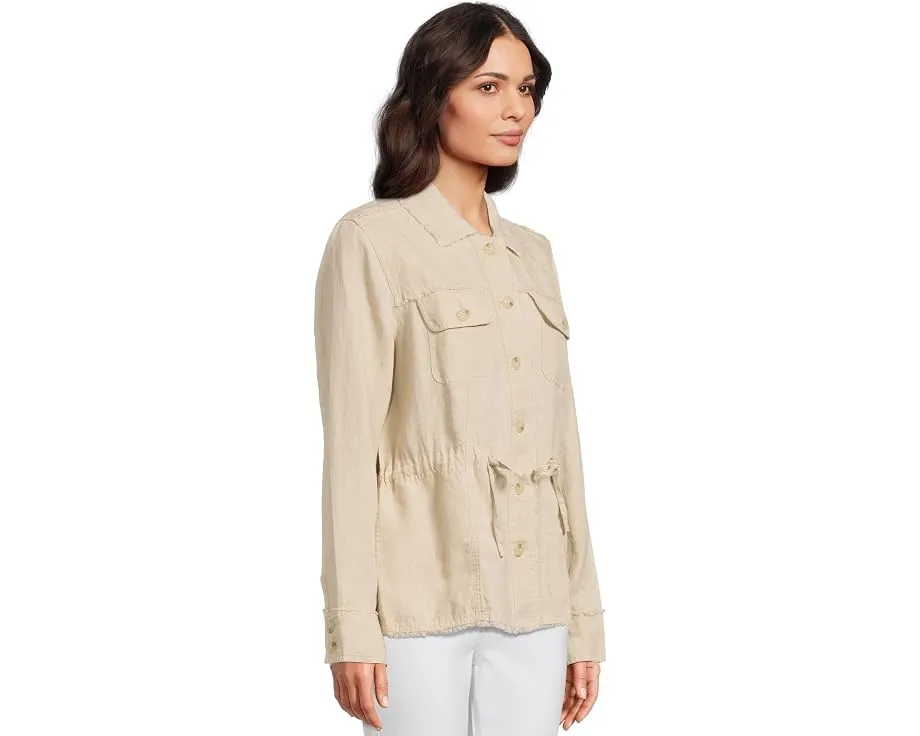 Утилитарная куртка Tommy Bahama Two Palms из льна со свободным кроем