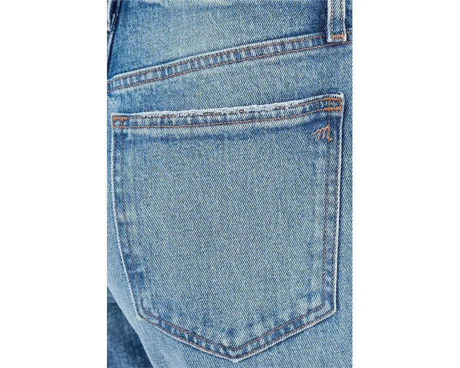Джинсы Madewell Longline Straight с удлиненным прямым кроем в цвете Pickett Wash