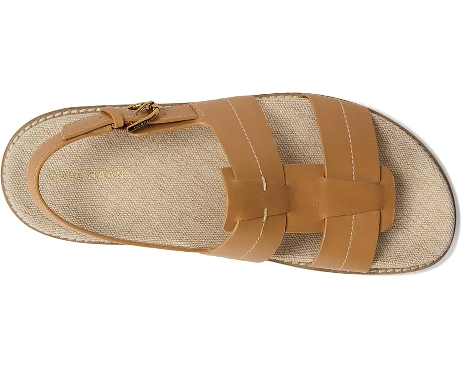 Сандалии Cole Haan Marlee Fisherman Footbed с регулируемой пряжкой и формованной стелькой