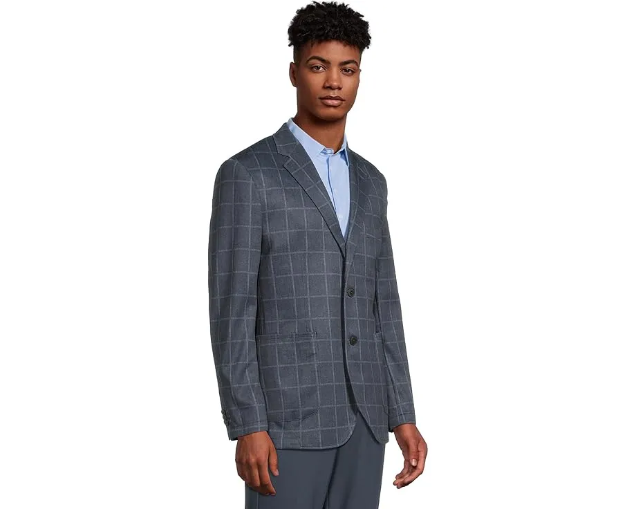 Пиджак Johnston & Murphy без подкладки в клетку