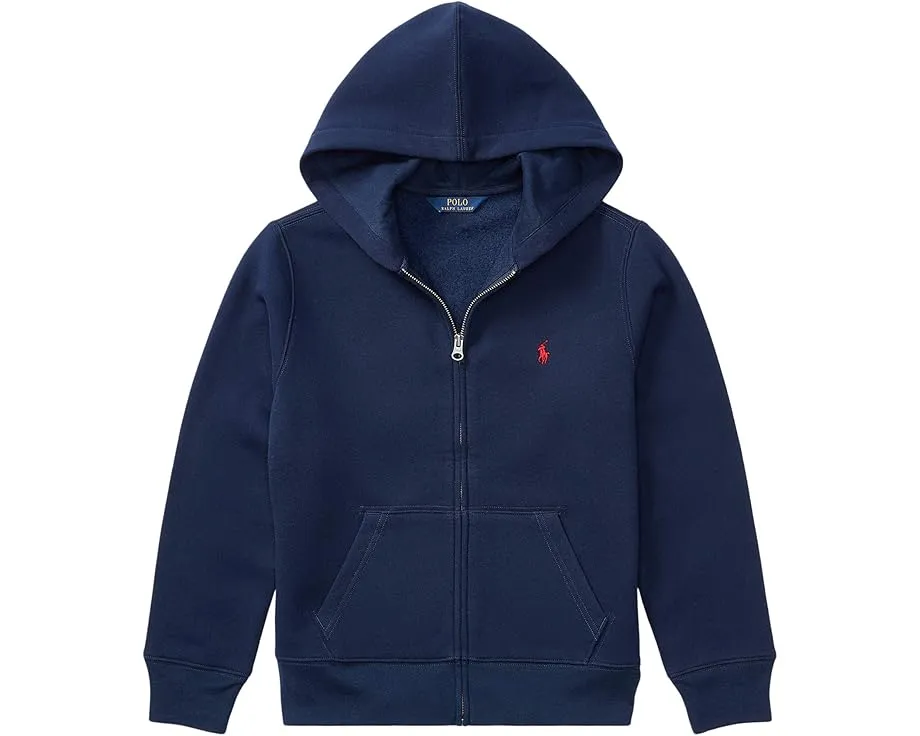 Polo Ralph Lauren Kids Худи из хлопкового флиса для детей постарше