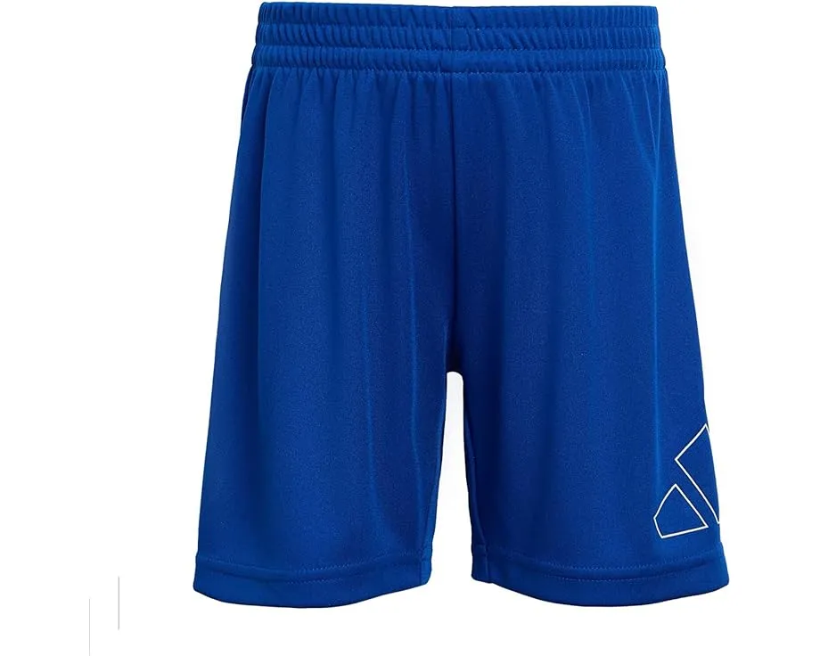 Шорты adidas Kids Essentials с большим логотипом из переработанного полиэстера