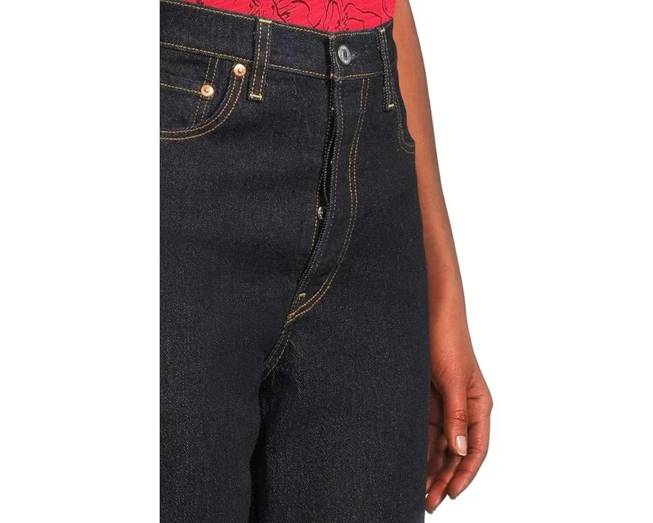Джинсы Levi's Ribcage Full Length с высокой талией и широкими штанинами