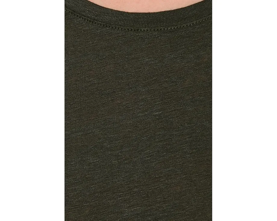 Футболка Eileen Fisher с круглым вырезом из органического льняного джерси