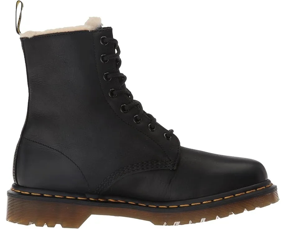 Женские ботинки Dr. Martens Serena 8-Eye с меховой подкладкой