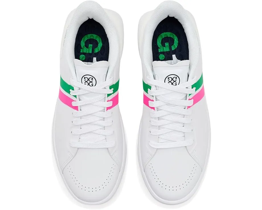 Гибридные гольф-ботинки GFORE G.112 Suede Striped Kiltie с замшевыми полосками