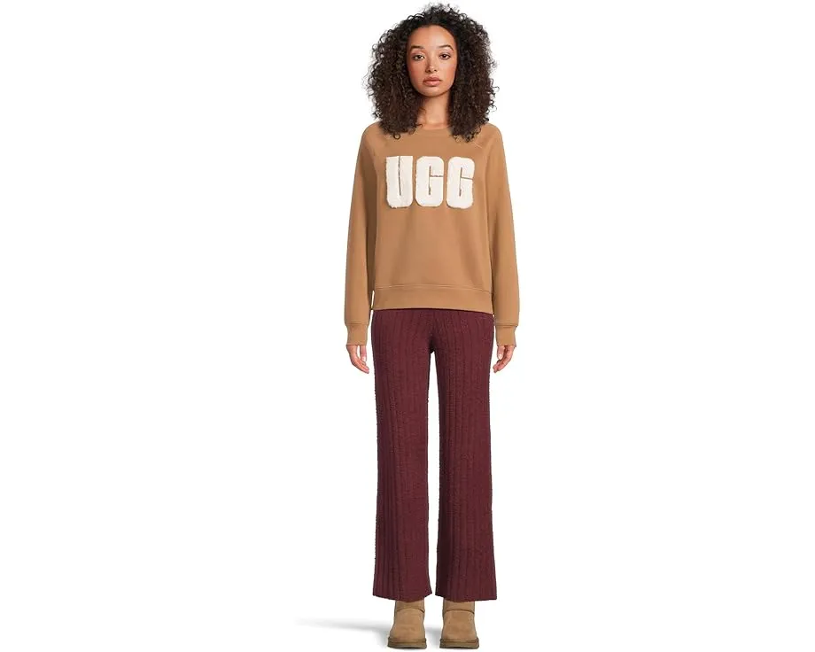 Брюки UGG Terri Pant Rib с высокой талией и широкими штанинами