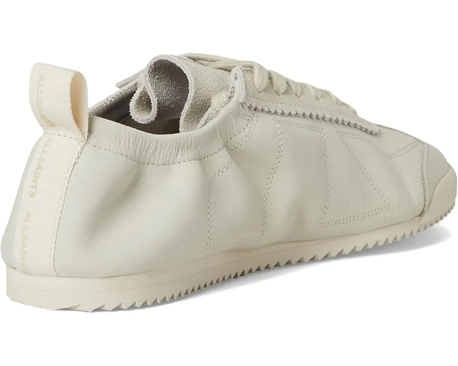 Кроссовки AllSaints Kenny Runner из премиальной кожи с закругленным носком