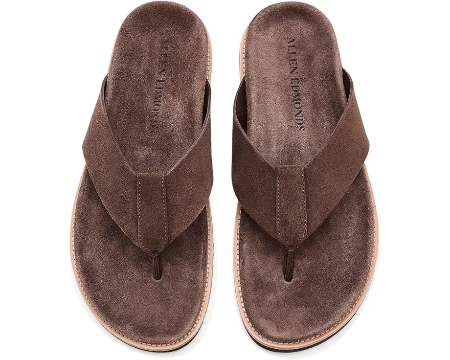 Шлепанцы Sawgrass Thong от Allen Edmonds на мягкой замше