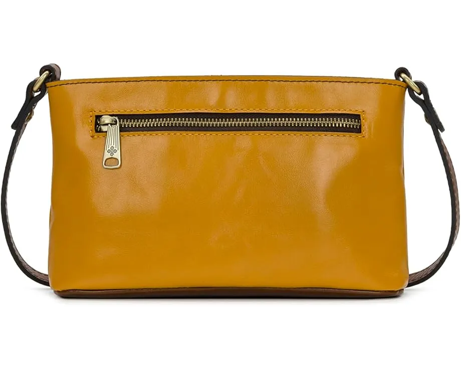 Сумка Patricia Nash Aimee C/B через плечо из натуральной кожи с латунной фурнитурой