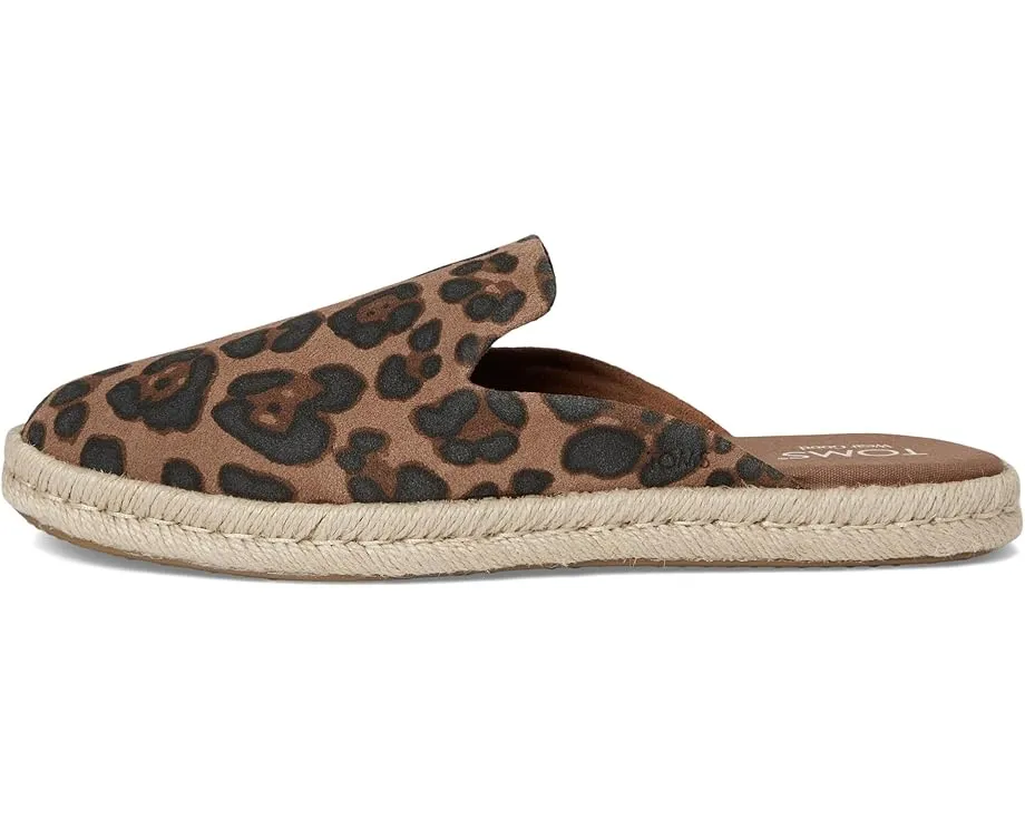 Мюли TOMS Santiago на платформе с круглым носком и веревочной отделкой