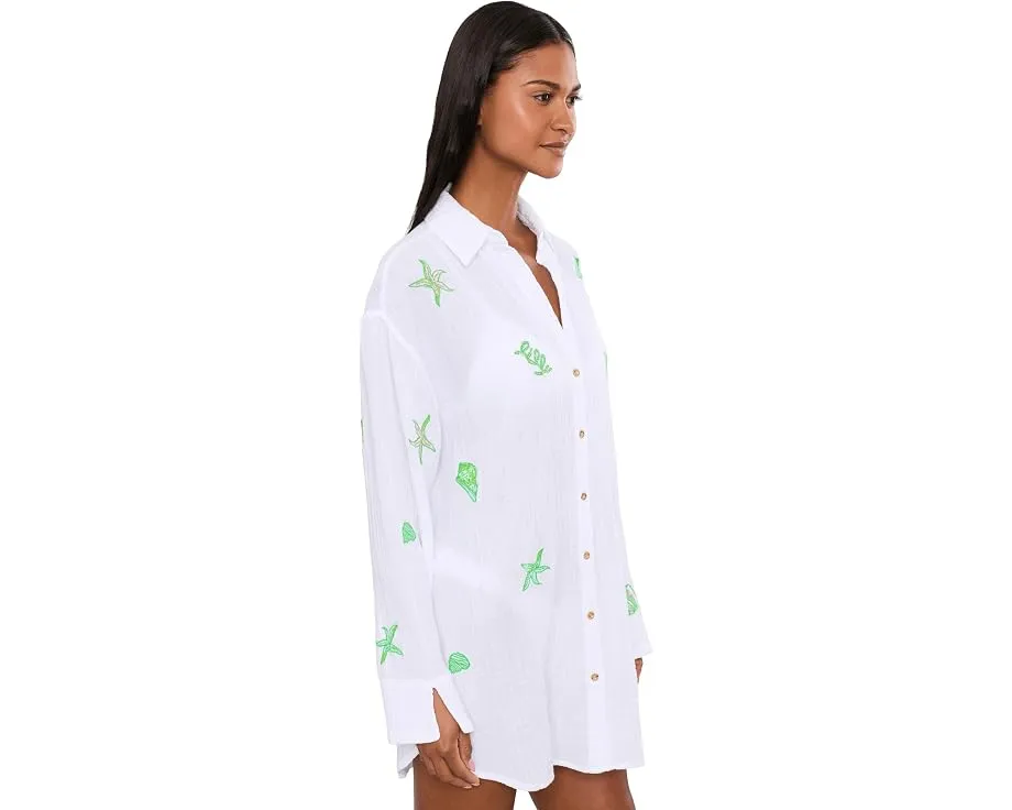 Длинный кардиган Kwitney с длинным рукавом от Lilly Pulitzer