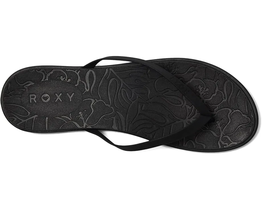 Шлепанцы Roxy Calabasas с мягкой стелькой из искусственной кожи