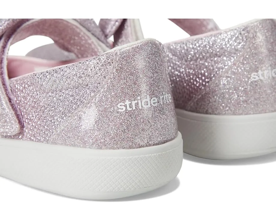 Туфли Stride Rite SR Selena для малышей с блестящей кожей и бантиком