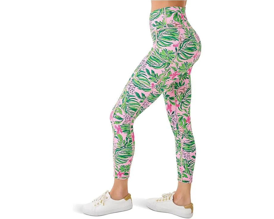 Леггинсы Lilly Pulitzer Weekender High Rise Midi с защитой от солнца