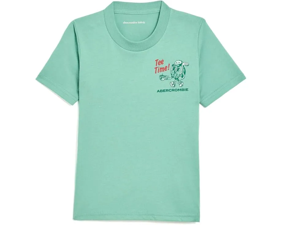 Футболка Tee Time для детей от abercrombie kids с принтом